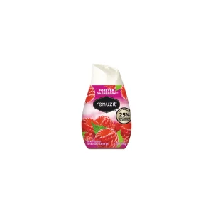 Renuzit Adjustables Air Freshener, Forever Raspberry, 7 oz Solid, 12/Carton