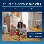 Blueair Pure 411i Max HEPA Air Purifier 1052 sq. ft. Coverage, Smartphone App Control, Quiet, Energy Star Certified - Image 6