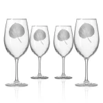 Aspen Leaf 18oz All Purpose Wine Glass | Set of 4
