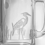 Heron 15oz Beer Mug | Set of 4 - Image 4