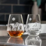 Heron 18oz Stemless Wine Tumbler Glass | Set of 4 - Image 5