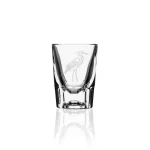 Heron Fluted 2oz Shot Glass | Set of 4 - Image 2