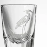 Heron Fluted 2oz Shot Glass | Set of 4 - Image 4